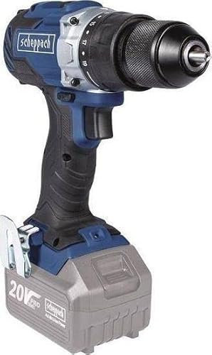 Scheppach Taladro atornillador de batería BCDD70-20ProS 20 V - Brushless - 2 vel. - 13 mm .Bateria Litio no incluida. Cargador no incluido. marca