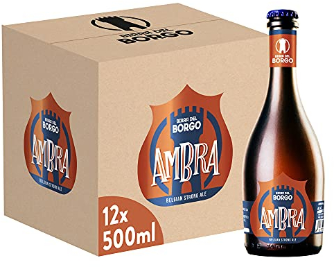 Birra Del Borgo Ambra, Birra Bottiglia - Pacco da 12x50cl