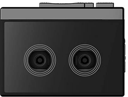 CURFE Lecteur De Cassettes Rétro Rétro Rétro Lecteur De Cassettes Bluetooth Connecté Radio FM Vieux Classique AV Walkman Électrique