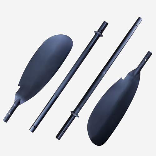 Kajak Paddel Premium Kohlefaser Paddel Aluminiumlegierung Paddel Kajak Paddel 4er Set 220CM (86) Kajak Paddel für Rudern und Kanufahren