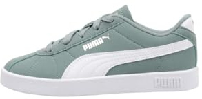 Puma Unisex Kinder Club Ii Ps Sneaker, Green Moon Puma White, 35 EU