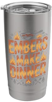 Briquette Charcoal Stew cast iron camp cooking Stainless Steel Insulated Tumbler