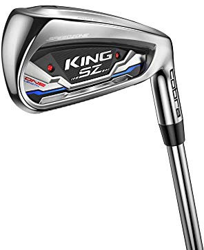 Cobra Golf 2020 Speedzone One Length Iron Set (Men's, Right Hand, UST Recoil 460-480, Senior Flex, 5-GW)