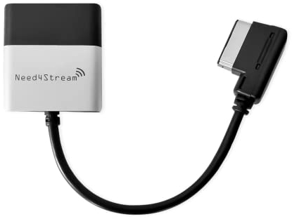 Need4Stream Bluetooth Audio Interface mit Titellisten, N4S300A-2G A2DP, kompatibel mit Audi Music Interface und MMI 2G, geeignet für iPhone und Android Smartphone