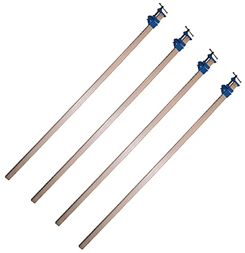 AB Tools 60” (1500mm) Aluminium Sash Clamp Grip Bench Work Holder vice Slide Cramp 4pk