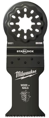 Milwaukee Bi-Metal Starlock Oscillating Multi Tool Plunge Saw Blade 35mm Pack of 10