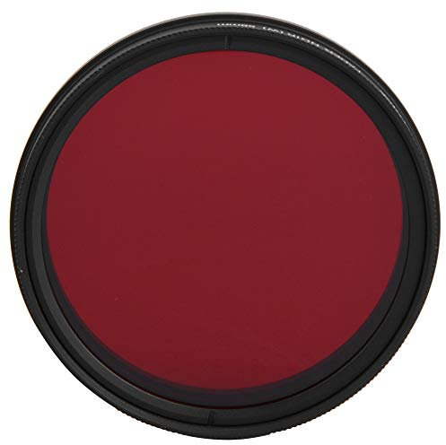 Sustvita 58 mm Infrarotfilter, einstellbare optische Infrarotfilter 530-750 nm, leichtes Design für DSLR -Kamerafotografie