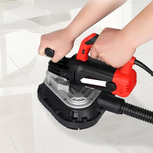 Pulidora De Suelos Mármol Y Granito, Amoladora 2450w, Sin ángulo Muerto, Amoladora Portátil Profesional, Retirada Rápida De Material