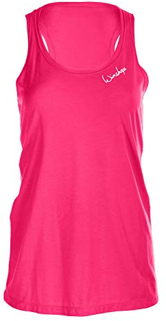 Winshape Damen Ultra leichtes Modal-Tanktop MCT006, Dance Style Trägershirt/Cami Shirt, Deep-Pink, M