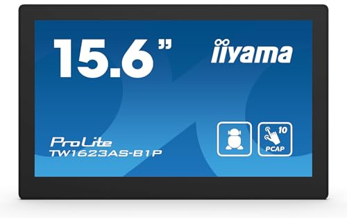 IIYAMA 39.5cm (15,6) TW1623AS-B1P 16:9 M-Touch miniHDMI