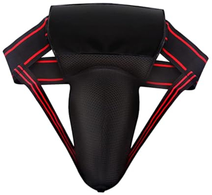 Portable Groin Protector for Kickboxing Training Breathable Ergonomic Guard
