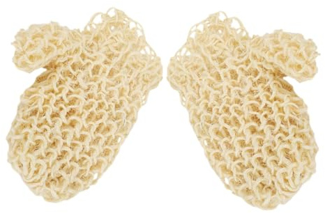 Housoutil Esfolianti Riutilizzabili di da Bagno per Profonda in Sisal Naturale, di da Bagno per Profonda per Bagno Adatti All’impiego Domestico