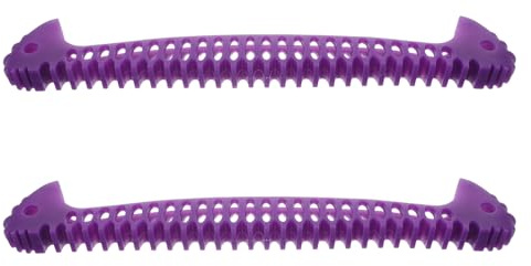 PAMINGONO 2 Pièces Protège-Lames Patins à Glace Élastique pour Garçon Fille et Adultes Couvre Patin Ajustable pour Patinage Artistique et Hockey Protection des Lames