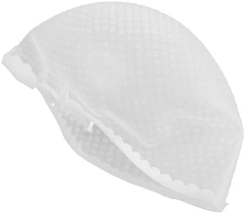 Veemoon Cuffia per Tintura per Chioma in Silicone Riutilizzabile con Fori a Stella, Cappello per Mèches e Colorazione, Morbida e Resistente per Uso Professionale e Domestico