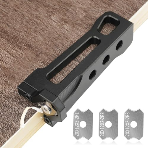 Fozuanei Woodworking Edge Banding Trimmer, Classic Style, Wood Material, Manual Power Source, Edge Banding Machine End Cutter Set
