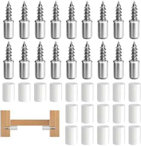 50 Stück Bodenträger Einlegeboden Halter, Regalbodenträger Einlegeböden Schrauben Laminathalterung Regalstifte mit Gummistiefel, Regalbodenträger zum Schrauben für Möbel Schränke Küchenschrank, etc.