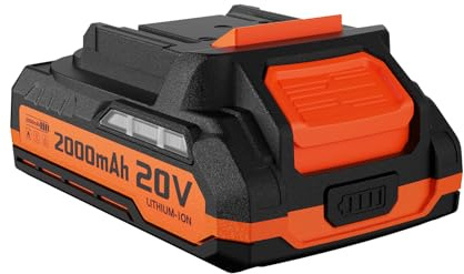 VARSK 20V-2.0Ah Lithium-ion Battery, Only Suitable VAR180 String Trimmer Cordless, 2 Hours Fast Charging