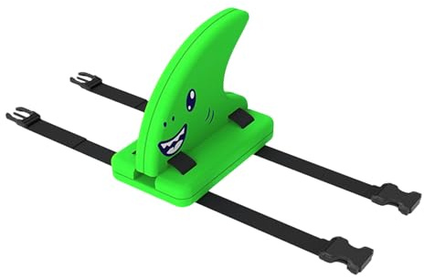 Swimming Board for Kids - Swim Trainer Swimming Shark Fin Float, Swim Aid With Shark Fin Design, Wearable Training Float with Adjustable Belt, Pool Exercise Equipment