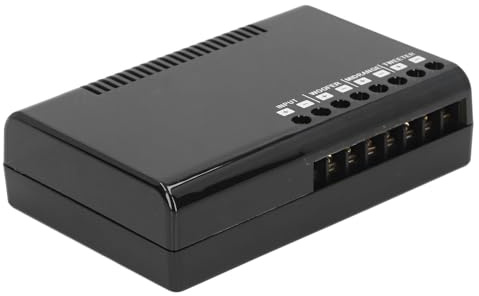 Brilluxa Crossover Altoparlante, Divisore Frequenza Audio, Filtro Riduzione Rumore, Circuito Strumento per Altoparlanti Auto 3 Vie