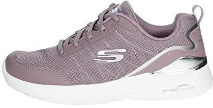 Skechers SKECH-AIR DYNAMIGHT THE HALCYON, Scarpe da Ginnastica Donna, Lavender Mesh Silve Trim, 38 EU