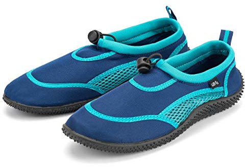 Urban Beach Ladies aqua shoes toggle beach shoes (Blue, numeric_8)