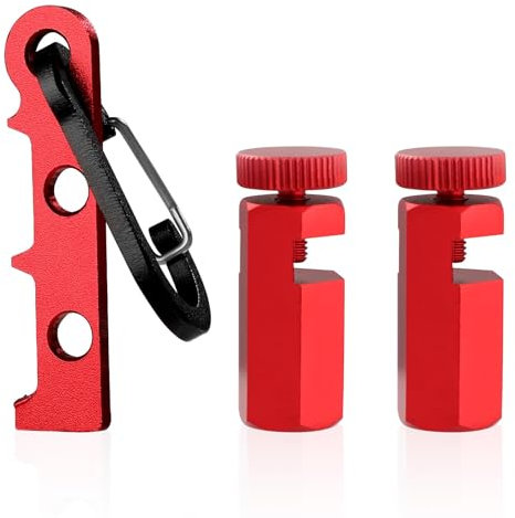 2uds Calibres de Escalera Altos para Escuadra de Enmarcado con Soporte y Mosquetón, Plantilla de Enmarcado para Escuadra de Velocidad Perillas de Calibre de Escalera Topes de Escuadra de Enmarcado