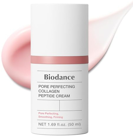 BIODANCE Crema Viso ai Peptidi di Collagene - Idratante e Perfezionatrice Pori - Effetto Rimpolpante e Rassodante - Skin Care Coreana per Tutti i Tipi di Pelle - Idea Regalo Donna - 50ml