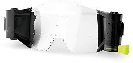 FMF Goggles Uf5122150001 Bekleidung, schwarz/transparent, Einheitsgröße