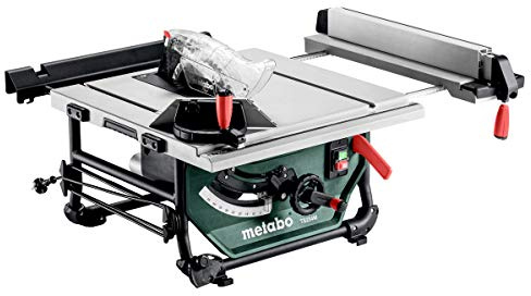 Metabo TS 254 M (610254380) 254mm / 10 Table Saw, 240V / 1500W Green - Soft Start and Fast Brake