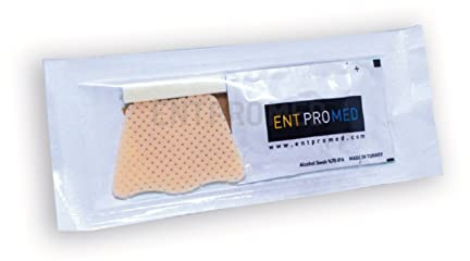 External Nasal Splint Thermoplastic - Beige Colour - a Kit, Post Nasal Surgery, Rhinoplasty, Septoplasty, ENT Product. (Medium 41mm x 59mm)