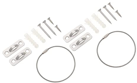 UPKOCH 2juegos Correas Para Muebles Kit De Anclajes Para Muebles Dispositivo Antivuelco Para Correas De Seguridad Antivuelco Hogar Anclaje Para Para Tv y Estanterías