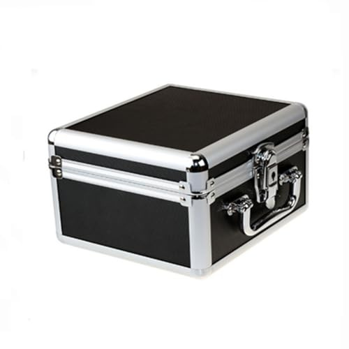 Ddujbtp Boîtier de rangement en aluminium pour disques durs 2,5 avec protections anti-humidité et boîte de protection SSD en éponge