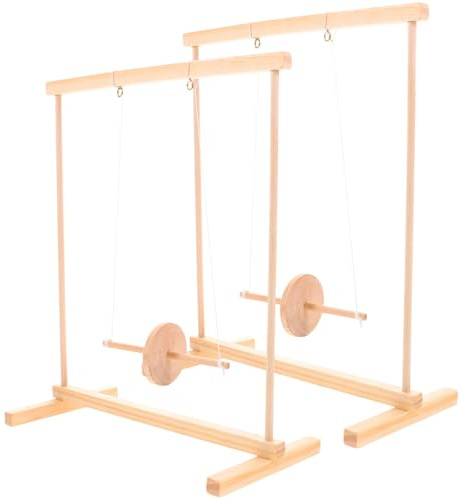 HEMOTON Set 2 Pezzi Giocattolo Scientifico in Legno, Kit Esperimenti da Tavolo Interattivo Fai da Te, Giocattolo Educativo Leggero e Compatto per Apprendimento Scientifico e Gioco