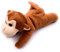 Onwomania Plüschtier Stofftier Kuscheltier Kapuzineraffe Tieraffe AFFE Länge 17 cm Braun