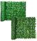 Sarari Rollo de filtro de hoja artificial, protección UV, protección de privacidad, pared, paisaje, valla de balcón, pantalla de jardín, suministros para decoración interior y exterior