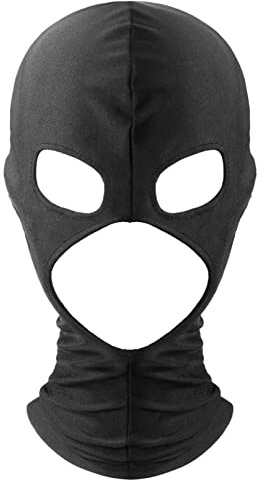 iiniim Cagoule Trou Moto Commando Montagne Hiver Unisexe Femme Homme Type A Taille unique