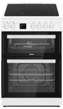 Altimo CEDC602W 600mm Double Oven Cooker with Ceramic Hob