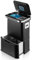 Hom&Com – 60L Dual Kitchen Bin - Touchless Waste Separator with Sensor Lid – Soft-Close, Ozone Sanitizer & Odour Filter Slot – Sleek & Hygienic Design (Black)