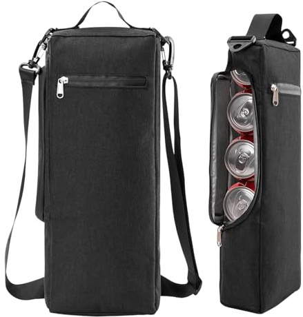 Sac isotherme de golf renforcé - Sac isotherme - Peut contenir 6 canettes de bière ou 2 bouteilles de vin - Anti-fuite - Avec poignée de transport - Pour golf, pique-nique, fête, voyage