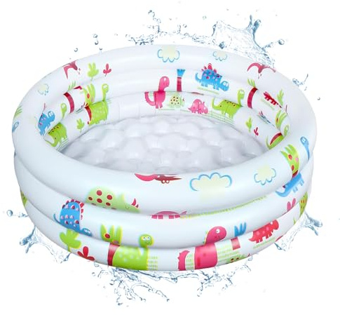 Piscina Gonfiabile Bambini, Piscine per Bambini ø90 cm, Mini Piscinas Gonfiabile, Piscina Gonfiabile Baby Pool, Piscina Gonfiabile Rotonda, Piscinetta per Bambinis, per Giardini e Spiagge