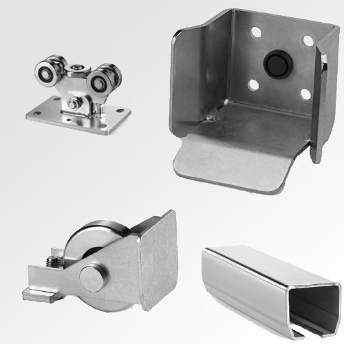 Schiebetor Laufwerk freitragend bis Lichte Weite 4,0m und 200kg Hoftor Rolltor Tor