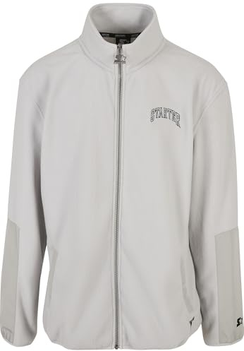 STARTER BLACK LABEL Herren Starter Thunder Polar Fleece Track Jacket lightasphalt, L