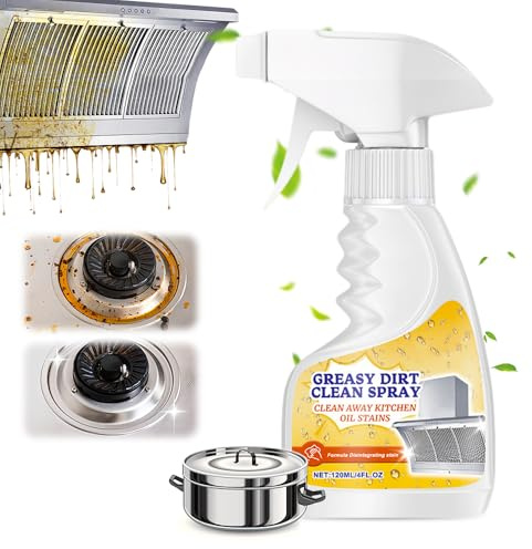 Kitchen Cleaner, 2026 New Multifunctional Powerful Kitchen Foam Cleaner, Grease Remover, Domestic Cooktops, Range Hoods, Grime and Grease (1)
