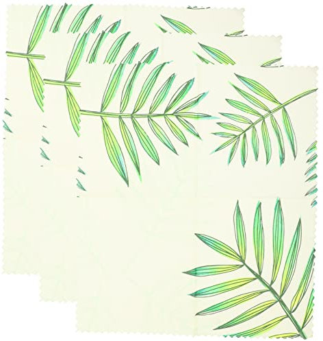 CIYODO 3pcs Beeswax Food Wraps Sandwich Wraps Oil-resistant Food Packaging Paper for Baking Storage