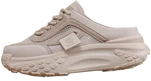 Clogs da donna, scarpe da ginnastica, leggere e traspiranti - Pantofole slip-on, sandali sabot per il tempo libero - Pantofole comode, antiscivolo, con plateau, scarpe estive da esterno, scarpe da
