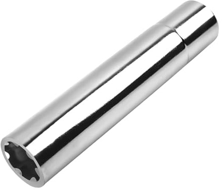 Stgfyxgs Clé pour écrous de Roue Outil de Remplacement de Clé pour écrous de Roue Quincaillerie Universelle Pratique à Haute Résistance et Robuste, Argent 7 Spline