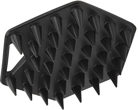 Cepillo Exfoliante para Barba, Cepillo para Fregar Barba Elimina la Piel Muerta para Uso Diario para Hombres (Negro)