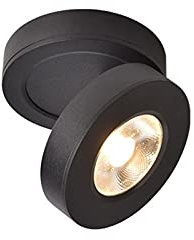 Faretto a LED per interni Faretto da soffitto orientabile a 355° Stile nordico Montato in superficie 3W / 5W / 7W Illuminazione Lampada da parete o faretto in alluminio a LED 3000K Luce calda (Color :