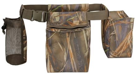 jdstty Taubengürtel Schießgürtel Verstellbare Taubengürtel mit Wasserflaschenhalter Jagdtasche Feld und Wildgürtel für die Jagd