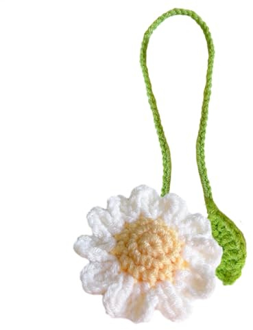 Virka bokmärken – virkade blommor Sprout bokmärken | Fina handgjorda stickade blommor sidomarkeringar, handgjorda stickade bokmärken, blomvirkar för läsning för författare